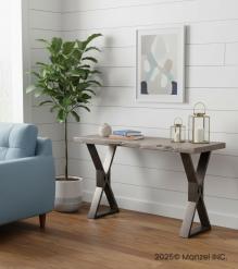 LIVE EDGE SOLID ACACIA CONSOLE / SOFA TABLE