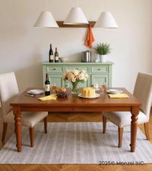 SOLID RECLAIMED TEAK WOOD TABLE
