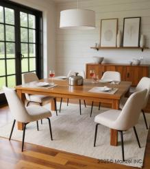 RECLAIMED SOLID TEAK WOOD TABLE