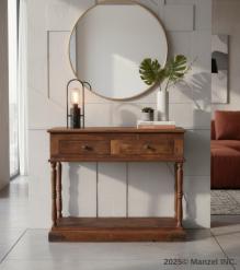 RECLAIMED TEAK WOOD CONSOLE