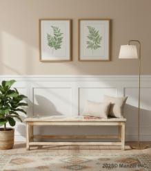 SOLID WOOD GRAPHIC DESIGN BENCH