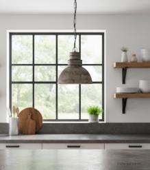 WOODEN HANGING PENDANT LIGHT