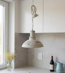 METAL PENDANT CEILING FIXTURE
