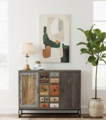 RECLAIMED WOOD MULTI DRAWER SIDEBOARD