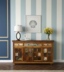 SOLID RECLAIMED TEAK WOOD SIDEBOARD 