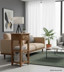 SOLID WOOD END TABLE / NIGHTSTAND