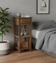 SOLID WOOD END TABLE / NIGHTSTAND