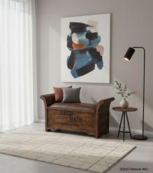 UPHOLSTERED STORAGE BENCH TRUNK