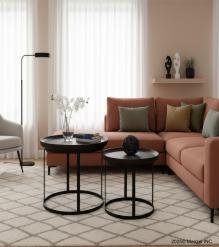 Nesting End Tables Set of 2, Side Table