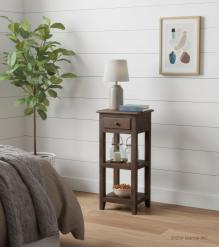 SOLID WOOD END TABLE / NIGHTSTAND