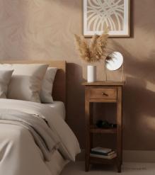 SOLID WOOD END TABLE / NIGHTSTAND