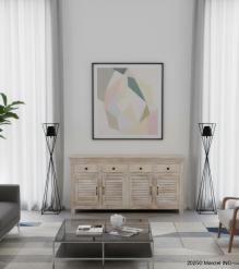 SOLID RECLAIMED TEAK WOOD SIDEBOARD