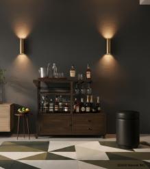 SOLID WOOD BAR TROLLY