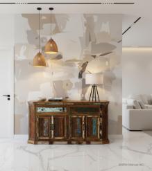 SOLID RECLAIMED TEAK WOOD SIDEBOARD