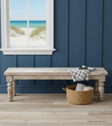 SOLID RECLAIMED TEAK WOOD BENCH