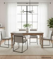 SOLID WOOD DINING TABLE
