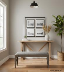 Wood Bench