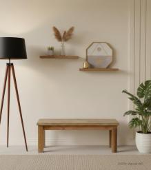 SOLID WOOD BENCH