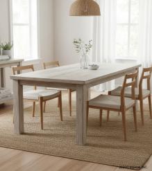 SOLID RECLAIMED TEAK WOOD DINING TABLE