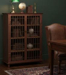 SOLID WOOD & IRON CABINET