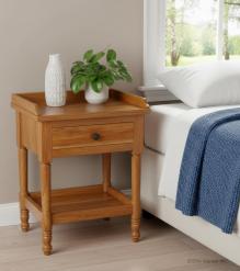 SOLID RECLAIMED TEAK WOOD SIDE TABLE END TABLE