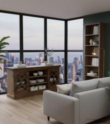WOODEN TV CABINET