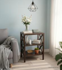 SOLID WOOD END TABLE