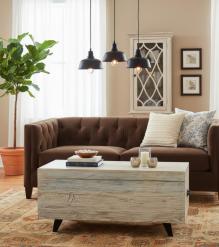 SOLID RECLAIMED TEAK WOOD STORAGE TRUNK / COFFEE TABLE
