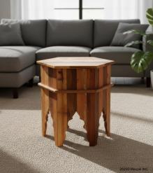 RECLAIMED WOOD END TABLE / NIGHTSTAND