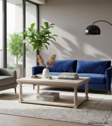 SOLID WOOD COFFEE TABLE - XL