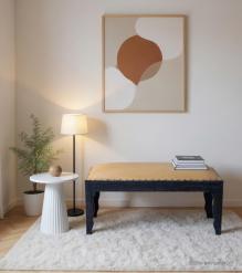 Solid Wood Bench