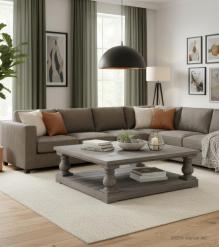 SOLID WOOD COFFEE TABLE