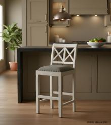 Counter Chair  fabric seat