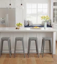 Solid Iron Stool