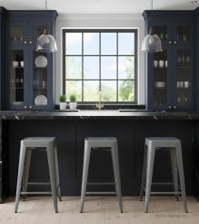 Solid Iron Stool