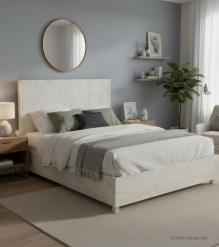 SOLID WOOD Queen bed