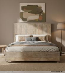SOLID WOOD Queen bed