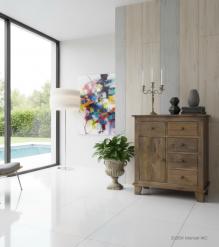 SOLID WOOD SIDEBOARD / END TABLE / NIGHTSTAND