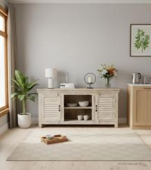 WOODEN TV CABINET