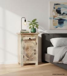 SOLID RECLAIMED TEAK WOOD SIDETABLE END TABLE