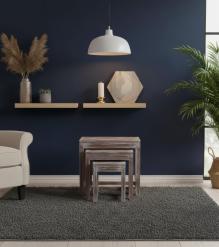 WOODEN TABLE SET OF 3