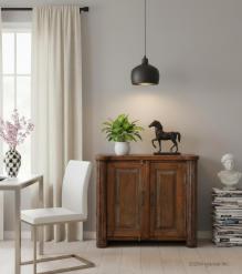 SOLID RECLAIMED TEAK WOOD 2  DOOR CABINET 