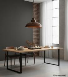 METAL PENDANT CEILING FIXTURE