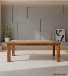 RECLAIMED SOLID TEAK WOOD TABLE