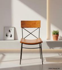 WOODEN IRON CHAIR