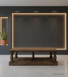 SOLID WOOD COFFEE TABLE