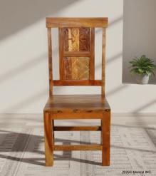 SOLID HAND CARVED RECLAIMED TEAK CHAIR