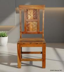 SOLID HAND CARVED RECLAIMED TEAK CHAIR