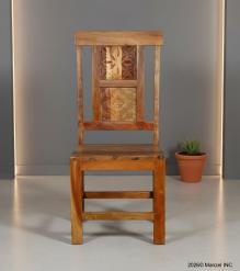 SOLID HAND CARVED RECLAIMED TEAK CHAIR