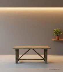 SOLID WOOD COFFEE TABLE